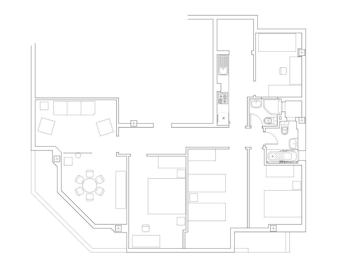 4 Bedrooms -Seneca Center Apartment Alicante Exterior photo